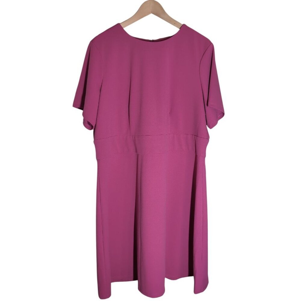 Maggy London Career Dress Womens Plus‎ Size 18W Stretch Party Church Modest